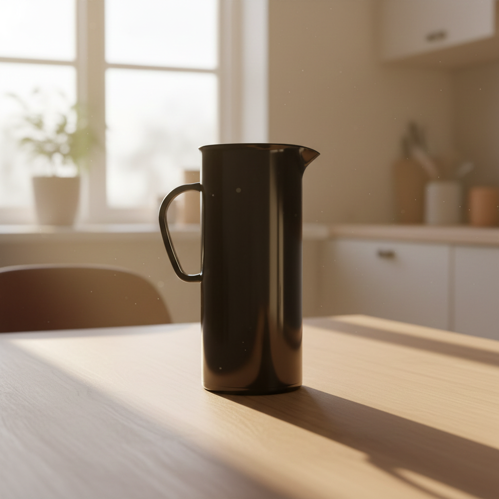 Jug | Pack Of 2 | 1.5 Litre | Jet Black | Reusable | Dishwasher Safe | Shatterproof